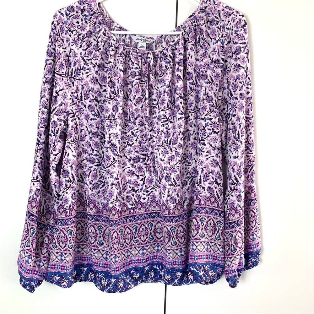 Lucky Brand Boho Blouse
